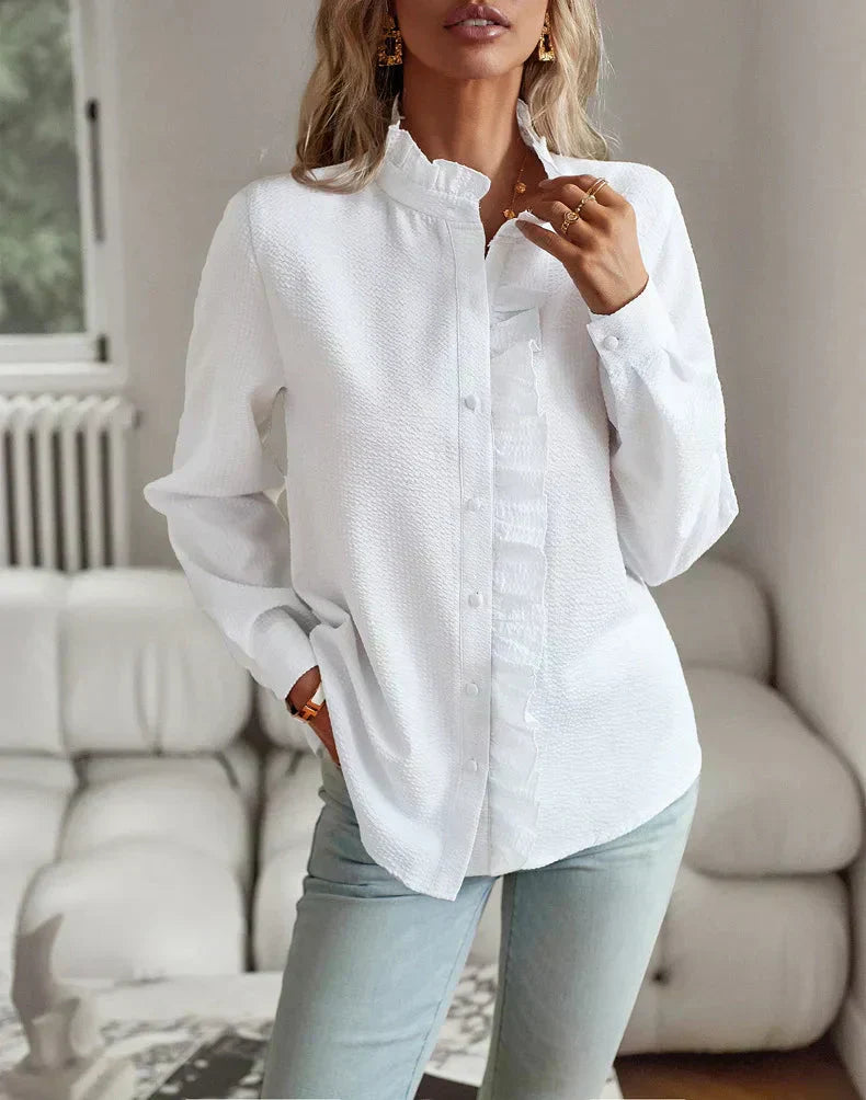 Blusa Elegante de Mujer con Corte Entallado