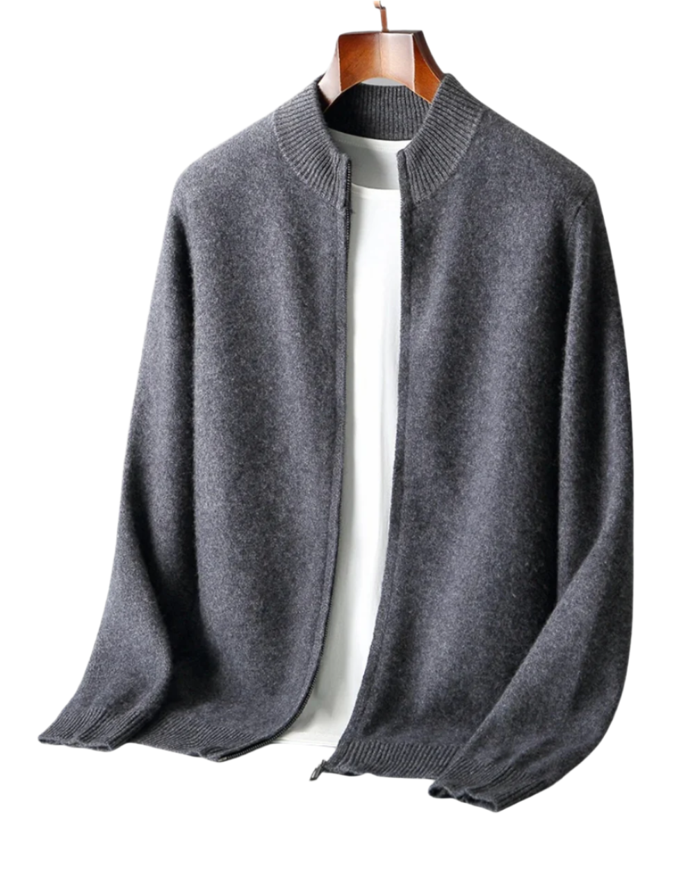 Cárdigan De Lana Merina Para Hombre – Estilo Clásico