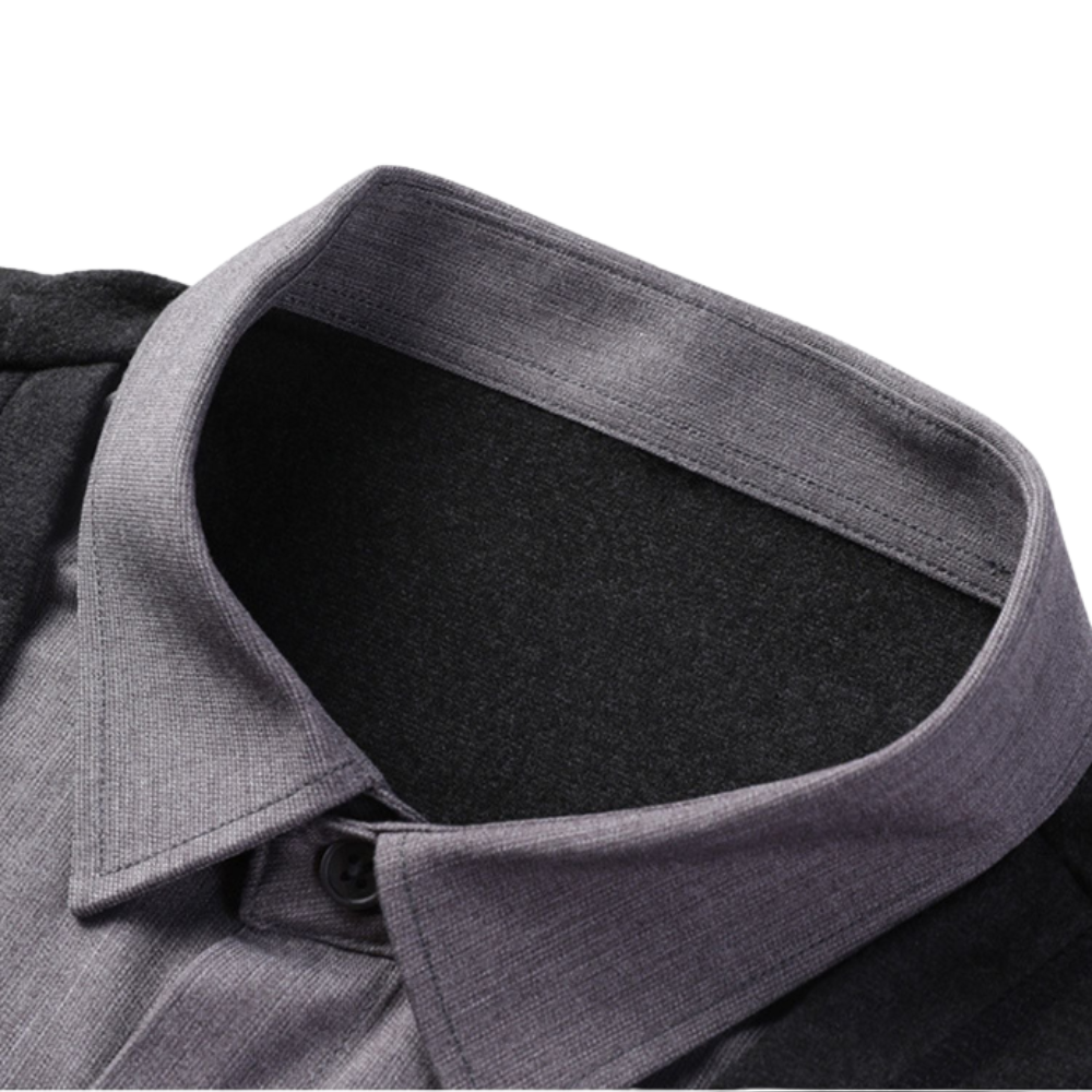 Camisa Cárdigan Hombre 2 en 1 de Tejido Premium