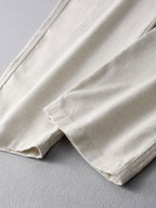 Completo Camicia Cubana Jacquard Floreale e Pantaloni