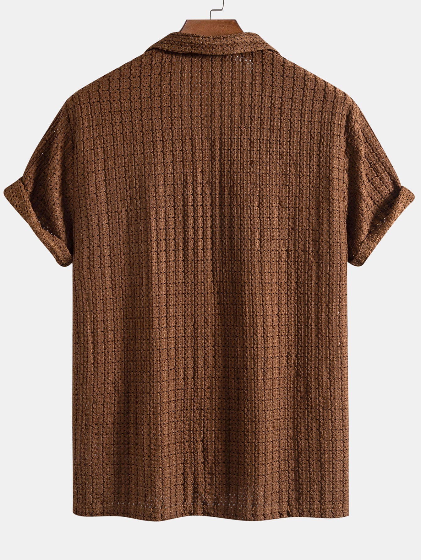 Completo Camicia Cubana Jacquard e Pantaloni in Lino