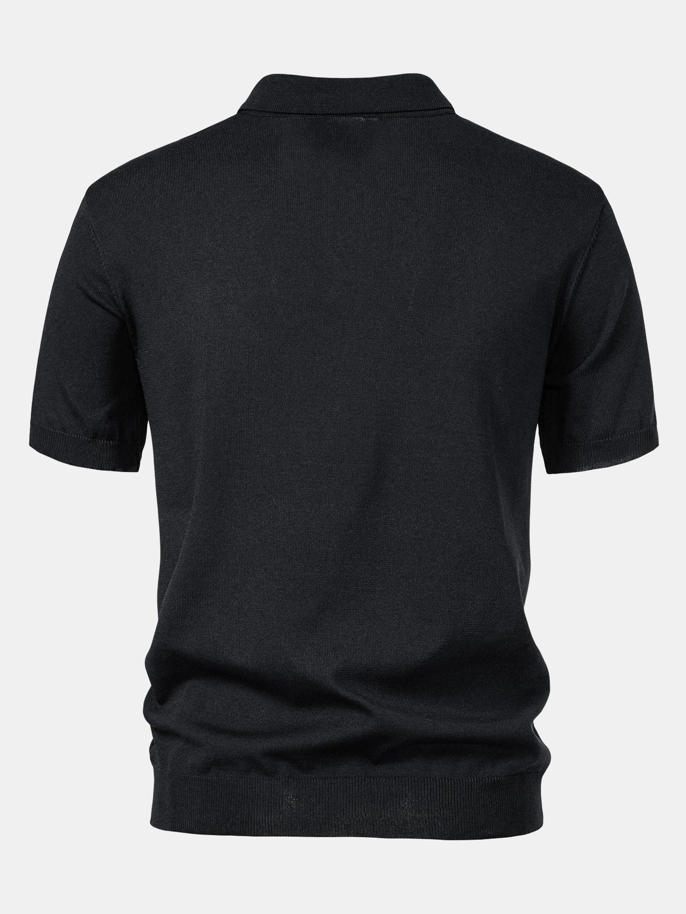 Completo Polo Jacquard a Righe con Pantaloni Dritti