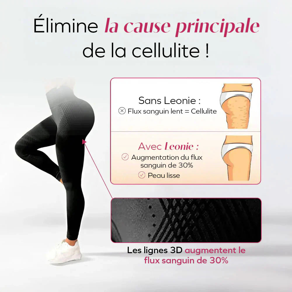 Leggings 3D Anticellulite A Compressione Morbida