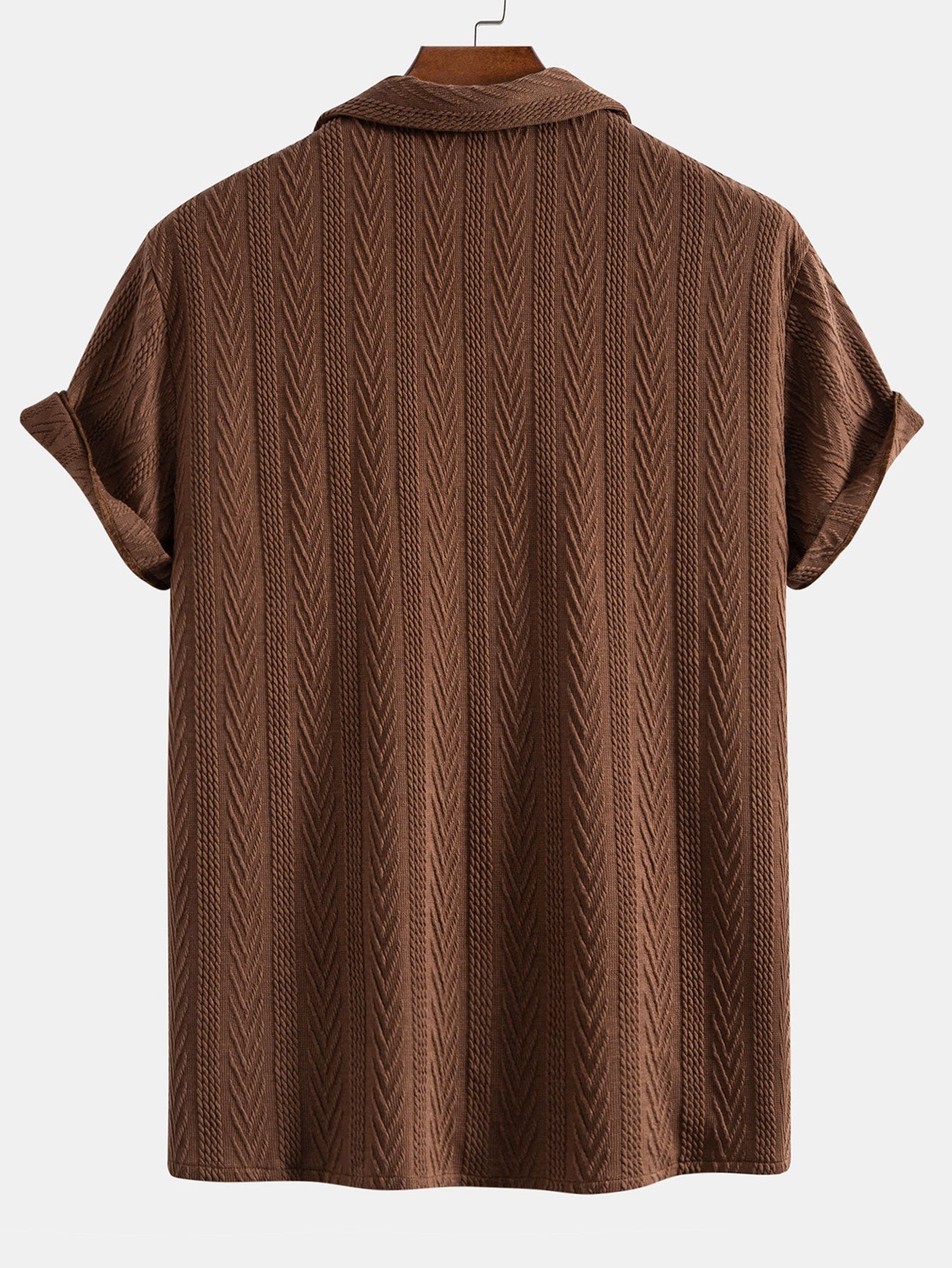 Completo Camicia Cubana Jacquard e Pantaloni in Lino