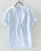 Camisa Aspen De Hombre Manga Corta Ajuste Entallado