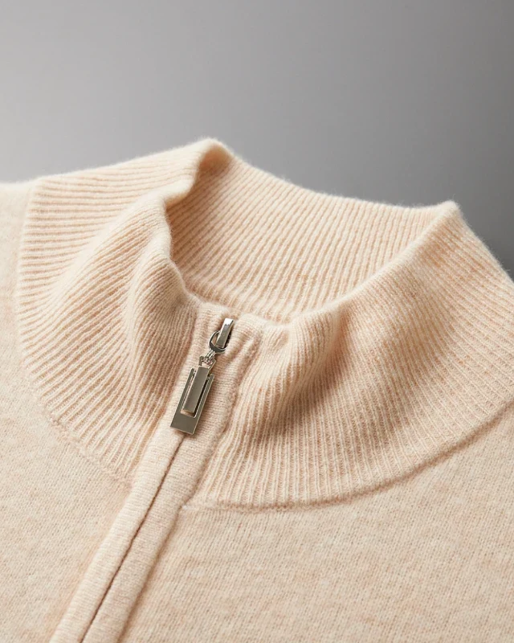 Chaleco Hombre Lana Merino Entallado Estilo Clásico