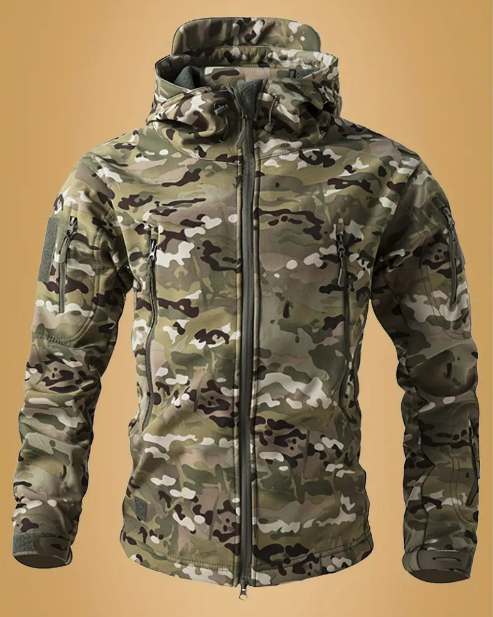 Chaqueta Militar Hombre de Tejido Transpirable