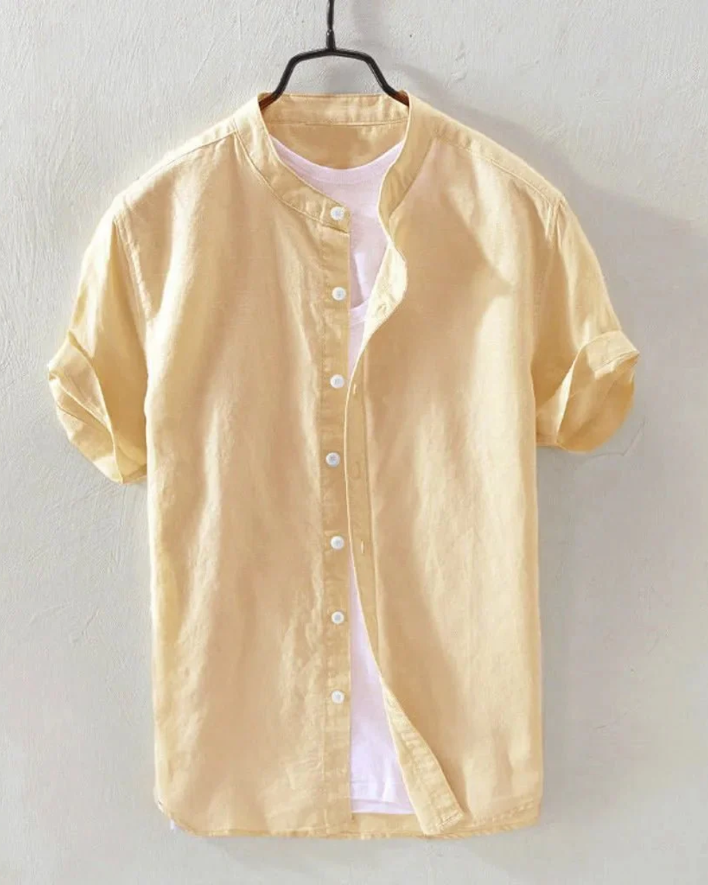 Camisa Aspen De Hombre Manga Corta Ajuste Entallado