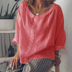 Blusa Sin Botones Para Mujer de Estilo Atemporal