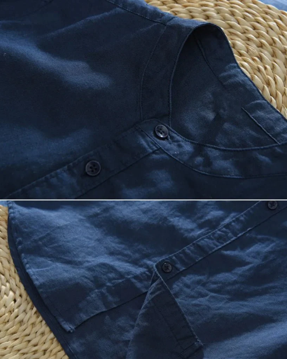 Camisa Aspen De Hombre Manga Corta Ajuste Entallado