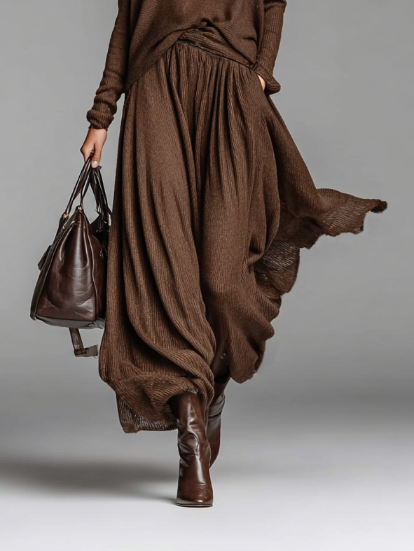 Completo Maglia con Gonna e Maglione a Girocollo