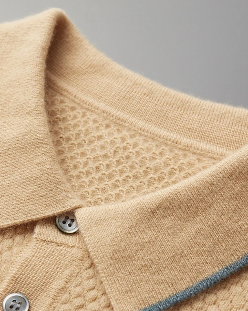 Polo de Cachemira para Hombre 100% Premium