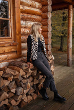 Chaleco Acolchado Leopardo Mujer – Look Casual y Chic