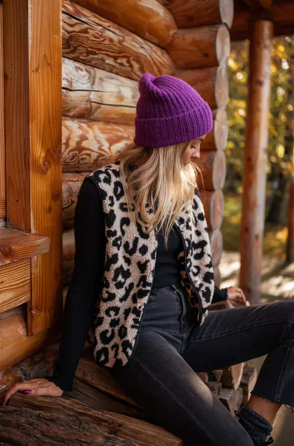 Chaleco Acolchado Leopardo Mujer – Look Casual y Chic