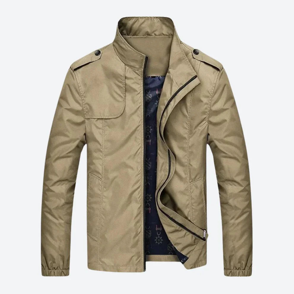 Giacca Bomber Uomo Casual In Tessuto Premium