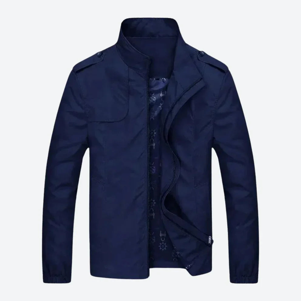 Giacca Bomber Uomo Casual In Tessuto Premium