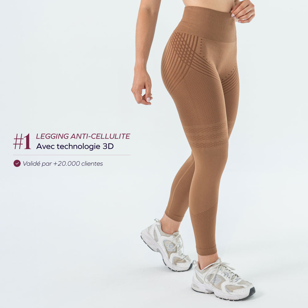 Leggings Modellanti 3D Drenanti Anticellulite