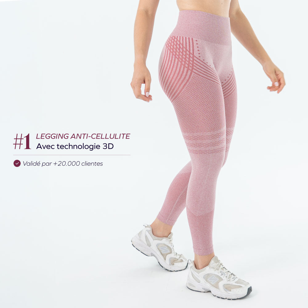Leggings 3D Drenante Anticellulite Effetto Massaggio