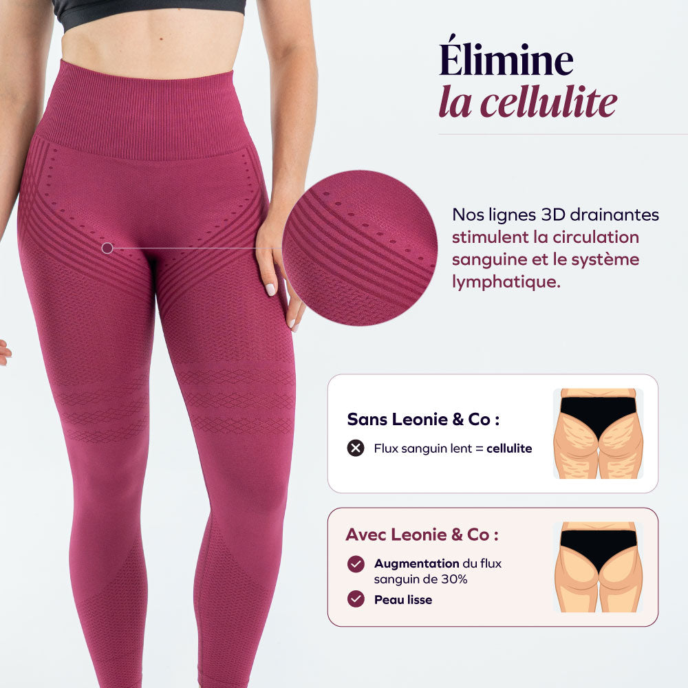 Leggings Snellente 3D Anticellulite A Compressione