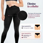 Leggings 3D Drenante Anticellulite a Compressione