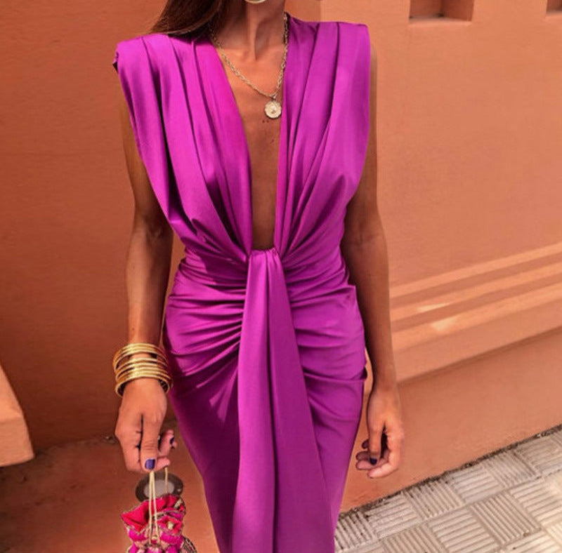 Vestido De Verano Elegante Y Ligero Para Mujer