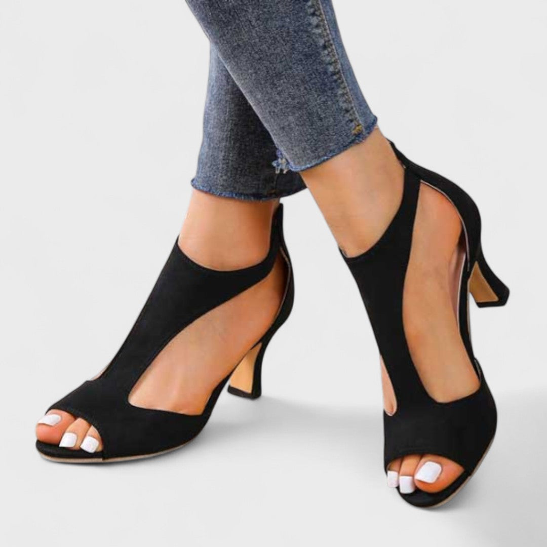 Sandali Ortopedici con Tacco Largo – Comfort Quotidiano