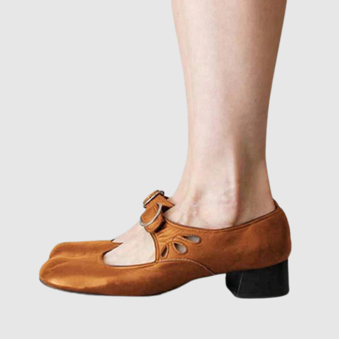 Mary Jane In Pelle Daisy – Eleganza E Comfort