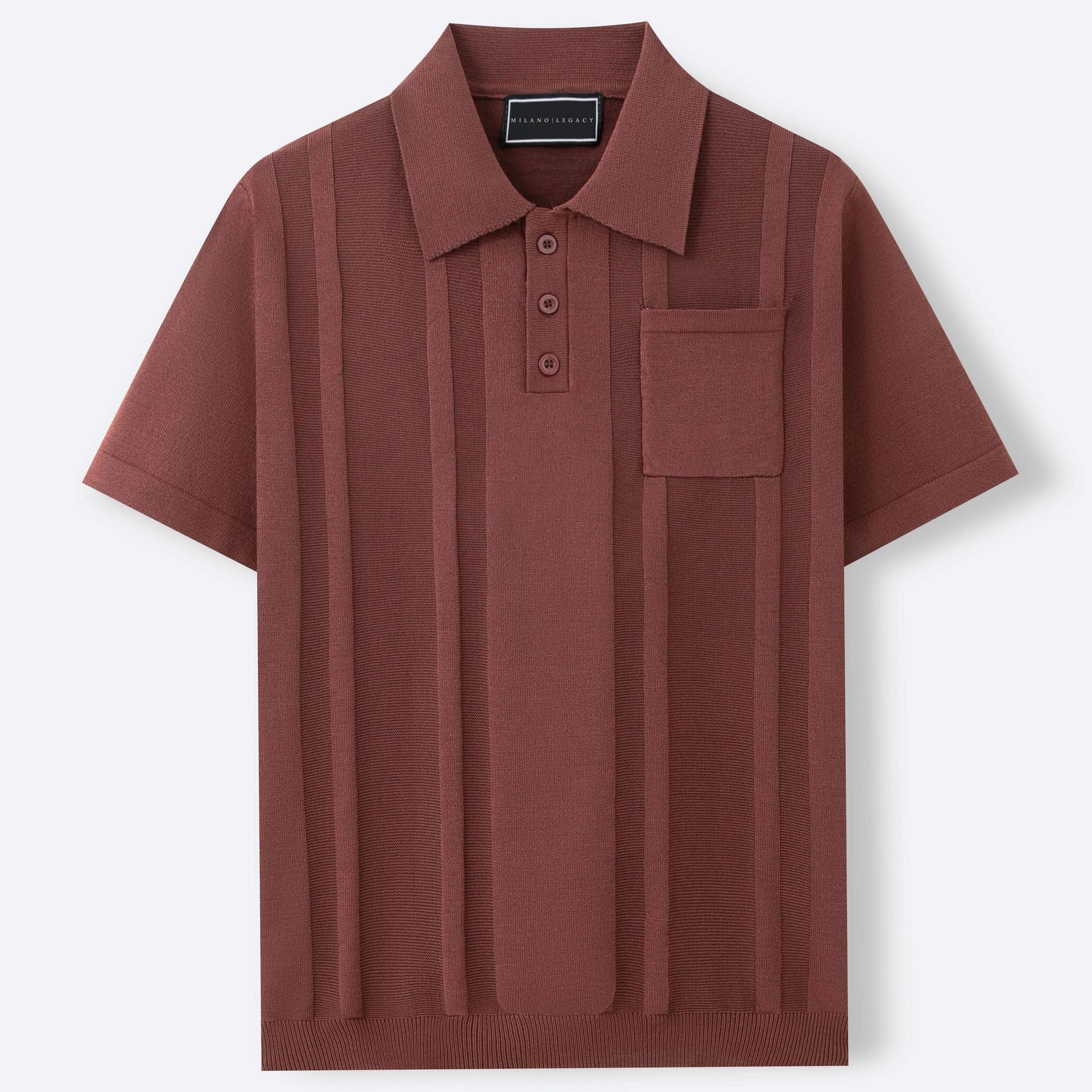Polo Hombre Elegante Abu Dhabi de Tejido Premium