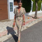 Vestido De Verano Elegante Con Corte Fluido