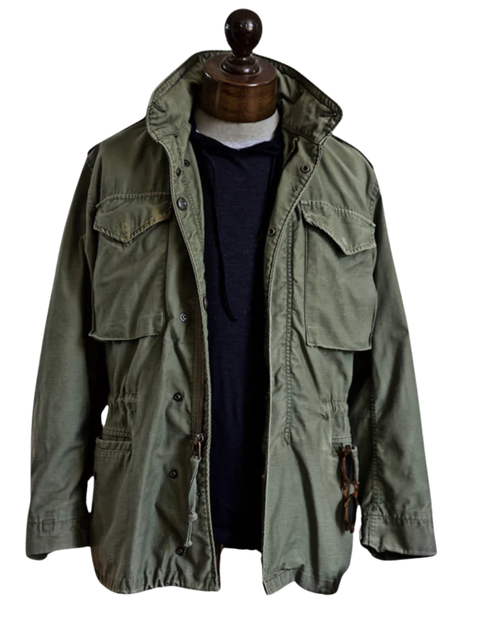 Chaqueta Militar Hombre Con Estilo y Corte Estructurado