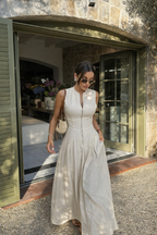 Abito Aderente con Zip e Gonna Svasata Elegante