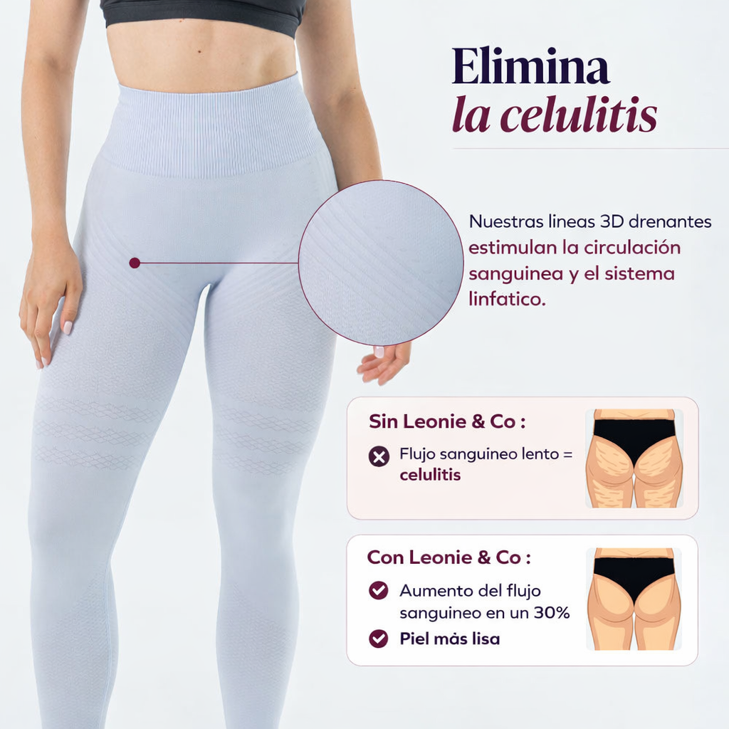 Leggings Snellenti 3D Anticellulite – Compressione Morbida