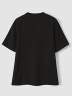 Blusa Elegante con Escote en V y Botones de Madera