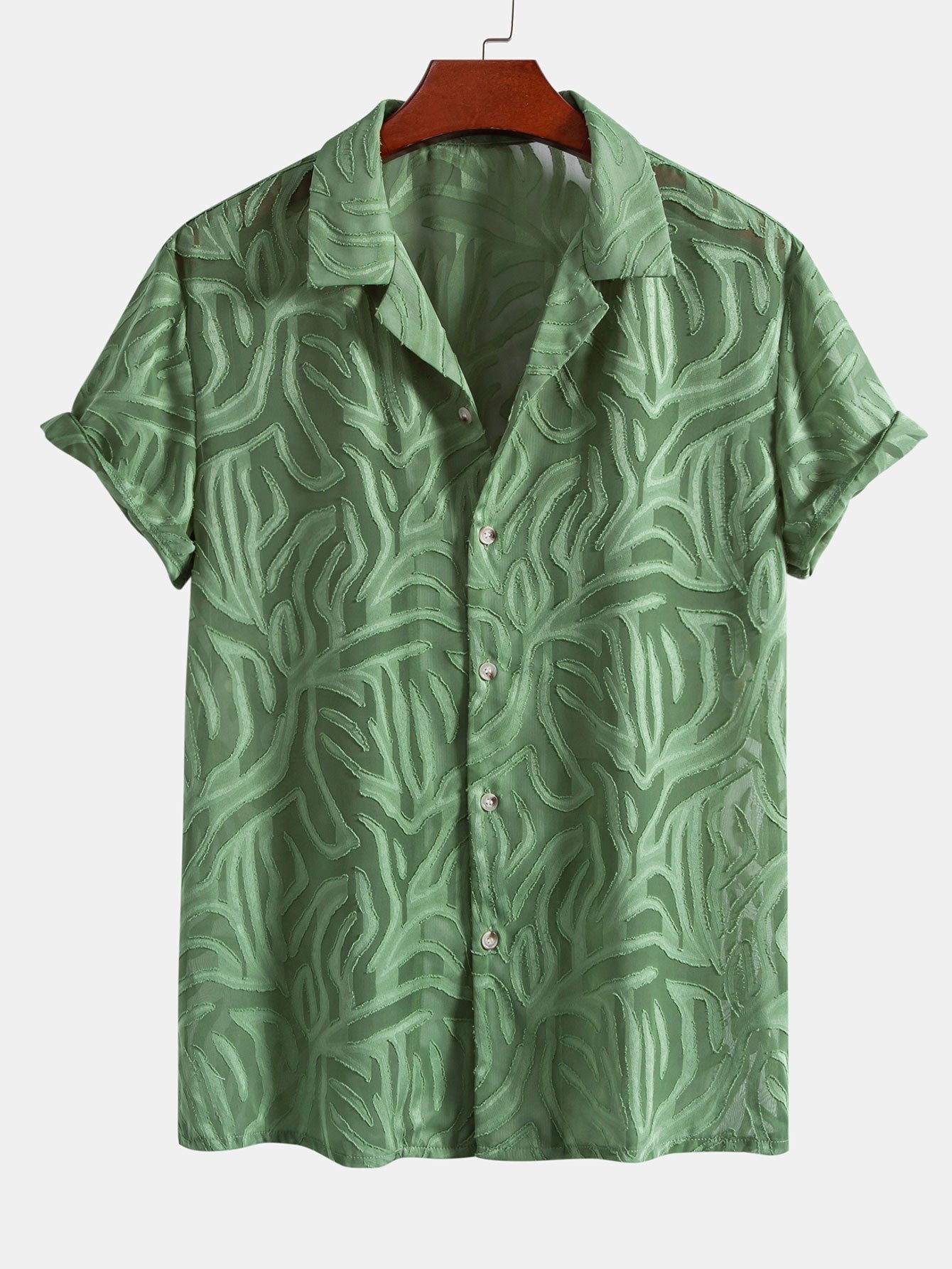 Completo Camicia Cubana Jacquard e Pantaloni Lino