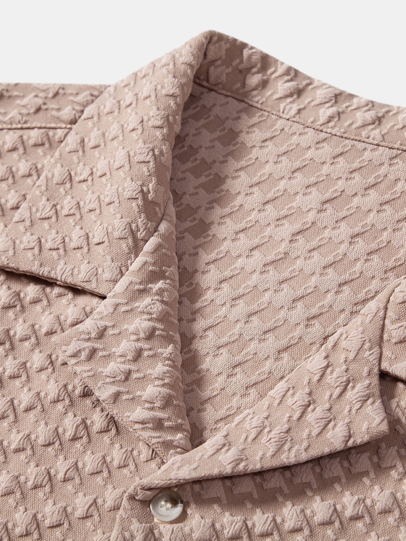 Completo Camicia Cubana Pied De Poule e Pantaloni Lino