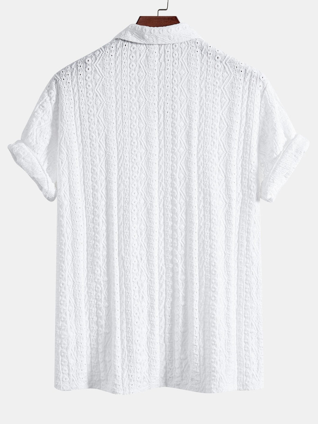 Completo Camicia Cubana Jacquard e Pantaloni in Lino