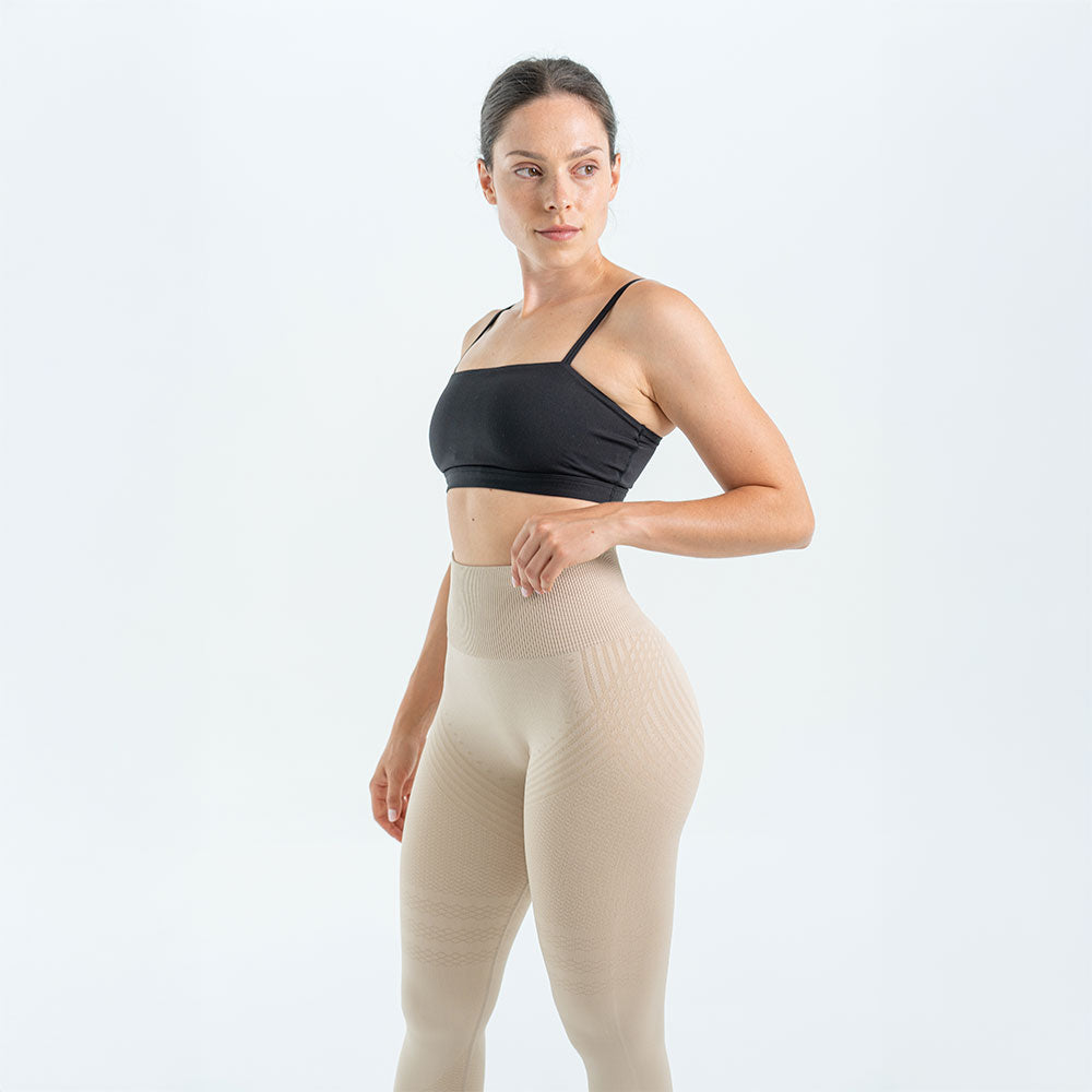 Leggings Modellanti 3D Drenanti A Compressione Morbida