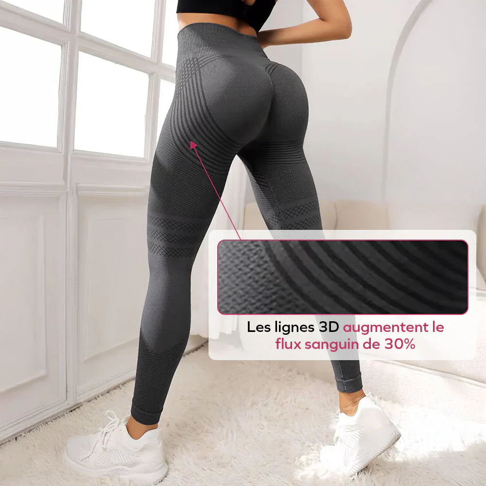 Leggings 3D Anticellulite A Compressione Morbida